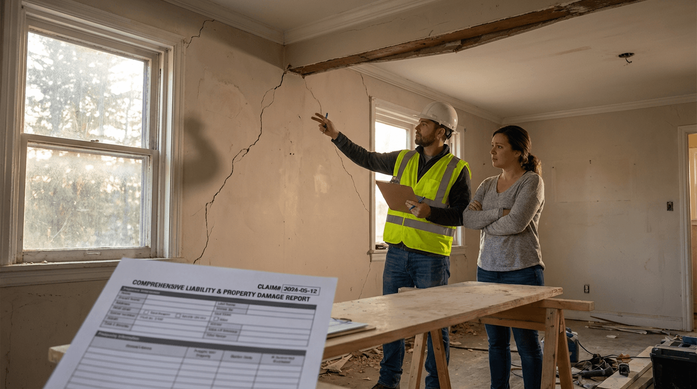 Wanddurchbruch & Versicherung: Wer haftet bei Schäden?